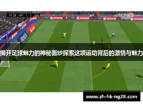 揭开足球魅力的神秘面纱探索这项运动背后的激情与魅力
